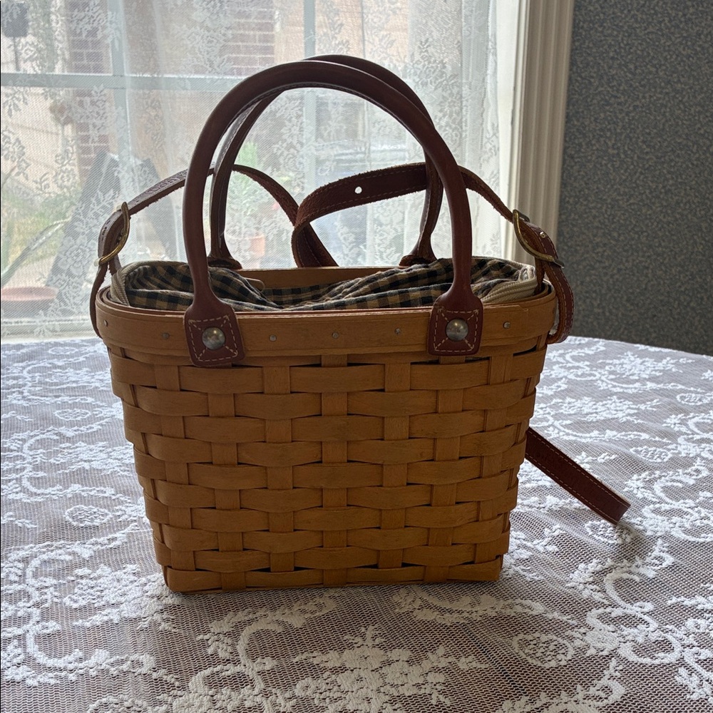 Longaberger Boardwalk Basket Purse